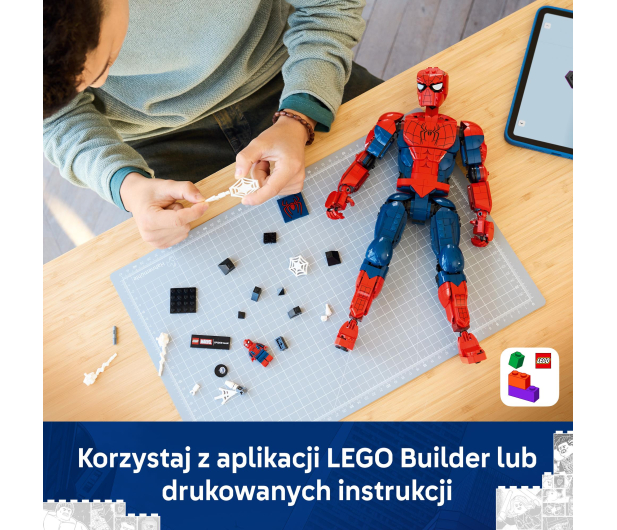 LEGO SUPER HEROES 76346 Figurka Spider-Mana - 1529853 - zdjęcie 8